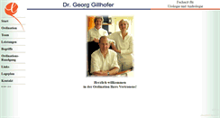 Desktop Screenshot of gillhofer.eu